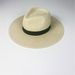 Cappello da spiaggia da viaggio con tesa larga in paglia Panama, unisex, con protezione solare estiva_voghion.com
