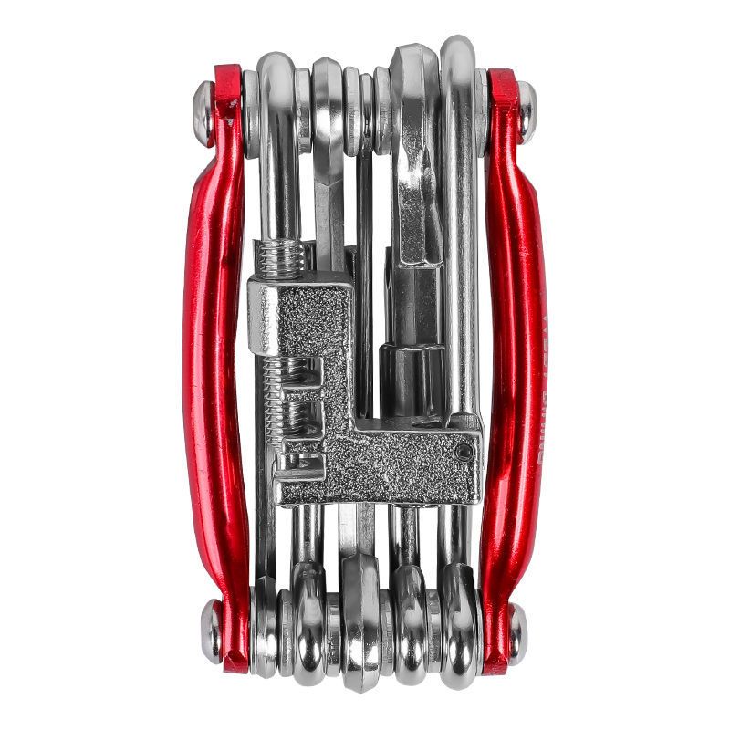 Xiqizhe Bicycle Kit 11-in-1 Mountain Road Bike Multi-Function Folding Repair Set_voghion.com