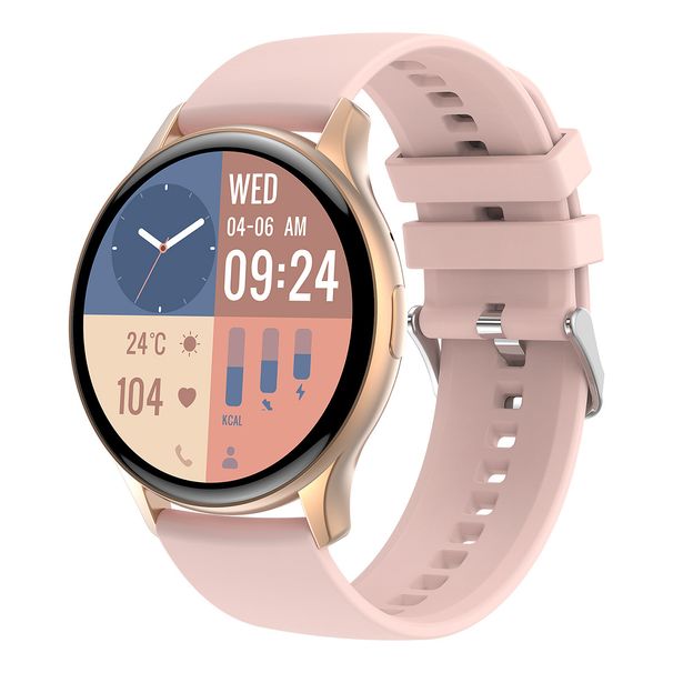 HK89 Smartwatch met AMOLED-display – Bluetooth-bellen, hartslag- en bloeddrukmeter, weeralarmen, muziekbediening_voghion.com
