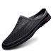 Mesh Flywoven Herrenschuhe, Freizeitschuhe, Halb-Drag, bequeme Reiseschuhe, Dad-Schuhe, Wanderschuhe_voghion.com