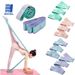 Yoga Pull Strap Belt Poliestere Lattice Elastico Latino Danza Stretching Band Loop Yoga Pilates Palestra Fitness Esercizio Fasce di Resistenza_voghion.com