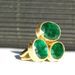 Anillo de jade chapado en oro Rongyu: un anillo elegante y elegante._voghion.com