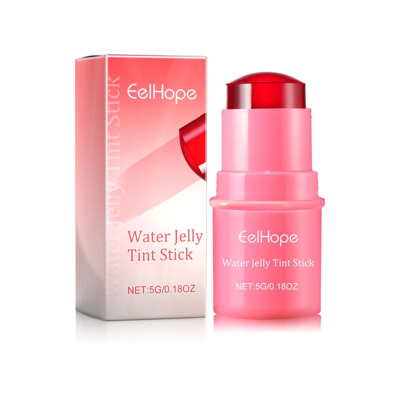 Eelhope Fruit Frozen Red Light and Thin, Easy to Apply Multi purpose Lip Color powder blusher Stick_voghion.com