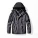 Herren Winddicht Wasserdicht Winter Outdoor Softshell Jacke Unisex Zweiteiliges Set Drei-in-Eins Wanderanzug Bedruckt_voghion.com