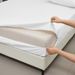 6-Side Zippered Waterproof Mattress Encasement - Full Protection Bed Cover With Polyester Fabric For Queen/King Size_voghion.com