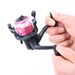 Mini kołowrotek typu Ice 200 z małą żyłką do połowu ryb Rock Fishing Lure Spinning Reel_voghion.com