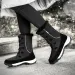 Winter Women's Anti Slip Plush High Top Snow Boots 2024 New Fashionable And Versatile_voghion.com
