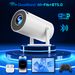 HY300PRO Barrel Projector Android Intelligent Chip High Definition Portable Home Outdoor_voghion.com