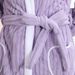 Soft Touch Micro Fleece Huva Morgonrock Plysch Lång Spa Robe Absorberande Morgonrock_voghion.com