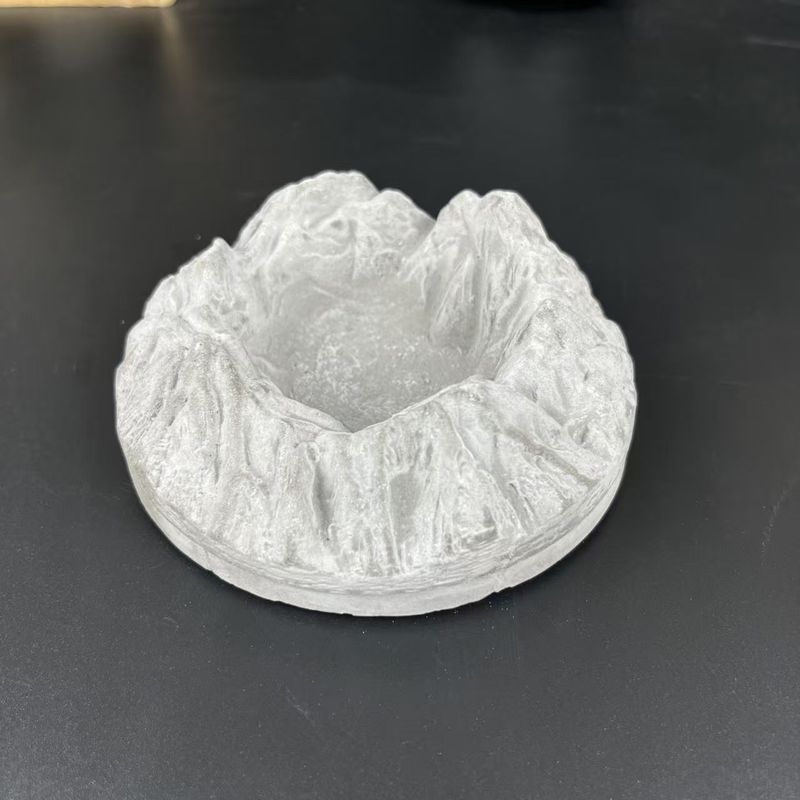 Minimalist Cement Volcano Ornament Creative Office Light Luxury Home Mid-Autumn Father's Day Boyfriend Gift_voghion.com
