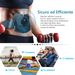 Microcurrent Pulse Slim Waist Intelligent EMS Massager Muscle Patch Rubbing Abdominal Massage Belt_voghion.com