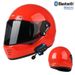 Retro Full Face Motorcycle Helmet – DOT & 3C Certified Cruiser Helmet With Bluetooth Compatibility, ABS Shell, Adjustable Visor_voghion.com