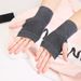 Gants mi-doigts chauds d'automne et d'hiver pour hommes et femmes, adaptés au travail, à l'écriture et aux jeux vidéo._voghion.com