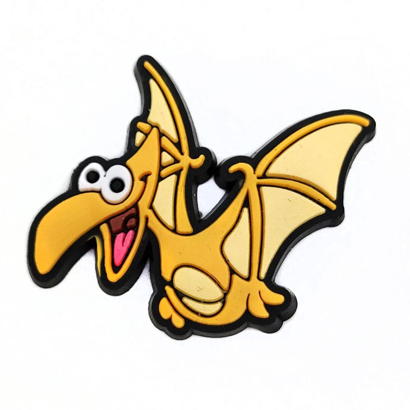 Cute Dinosaur Series Shoes Flower Shoe Buckle PVC Soft Glue Personality DIY Garden Shoe Accessories Accessories_voghion.com