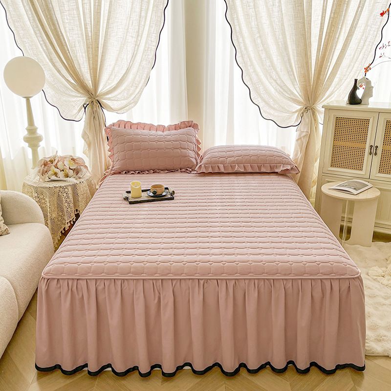 Premium waasserdicht Matratzeschutz - Bio Sojabounen-Baumwollmëschung mat A-Klass zertifizéierter gewaschener Baumwoll Hypoallergen & Atmungsaktiv_voghion.com