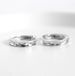 Orecchini a cerchio piccoli Huggie in argento Sterling 925, regalo per uomo e donna, 12x2 mm, D14_voghion.com