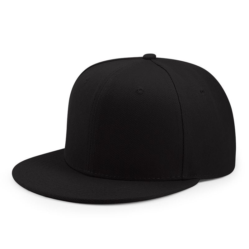 Baseballkappe für Erwachsene mit geschlossener Rückseite für kleine Köpfe, Damen, blanke Hiphop-Snapback-Mütze, Übergröße, eng anliegende flache Schirmmützen, 55 cm bis_voghion.com