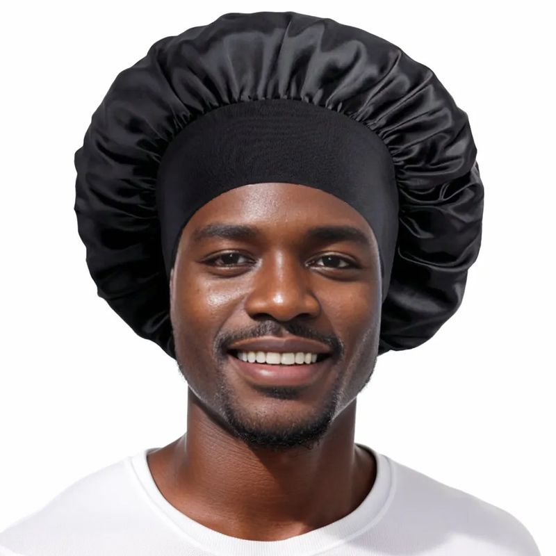 Men's Pullover Hat Solid Color All Match Headgear Couple Sleeping Hat Yiwu Factory Direct Sales_voghion.com