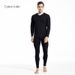 Underwear & Sleepwears Cotton Thermal Underwear Set - Soft & Breathable Long Sleeve Base Layer For Winter - V-Neck & Crew Neck Options_voghion.com