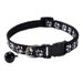 Pet Paw Print Bell Cat Footprint Dog Adjustable Collar In Stock Wholesale_voghion.com