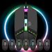 Xinweiqing X3 USB com fio luminoso LED luzes coloridas 1600DPI E-Sports Game Mouse de computador para desktop_voghion.com