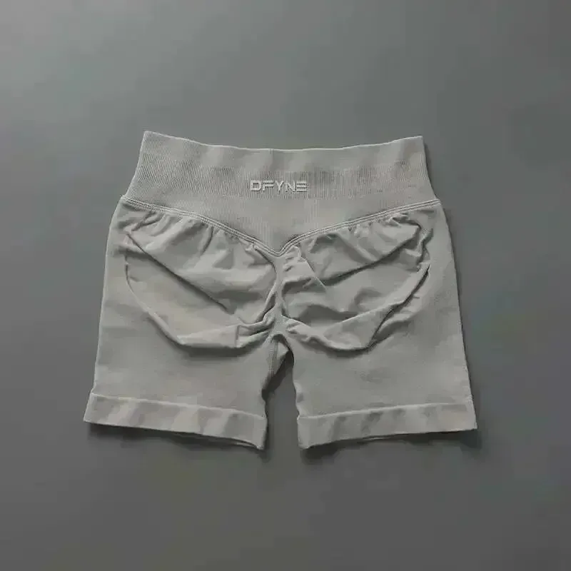 DFYNE Summer New Bounce High Quality Shorts Leggings Trend Women's Yoga Cycg Pilates Fiess Pants_voghion.com