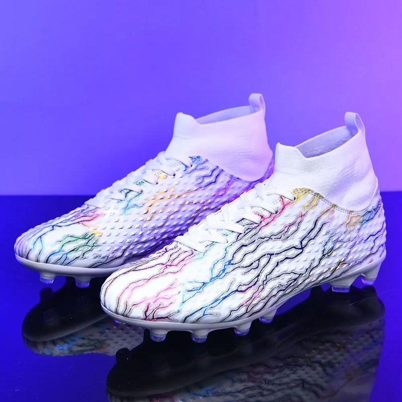 New Men Soccer Shoes Football Boots Boys Girls Students Training Non-slip Cleats Anti-Skid Wear-Resistant Comfortable_voghion.com