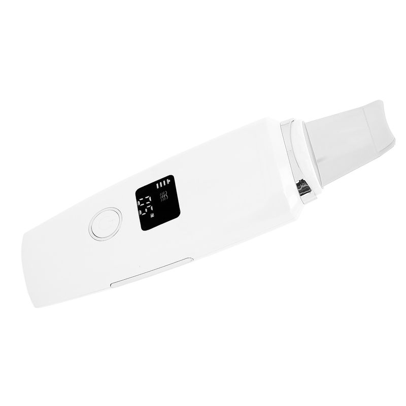 Ultrasonic Facial Skin Scrubber Blackhead Removal Face Cleaning Spatula Hous ZCC_voghion.com