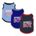New Pet Clothes Dog Apparel Round Neck Piping Cotton Printed Vest Long-term BX0017_voghion.com