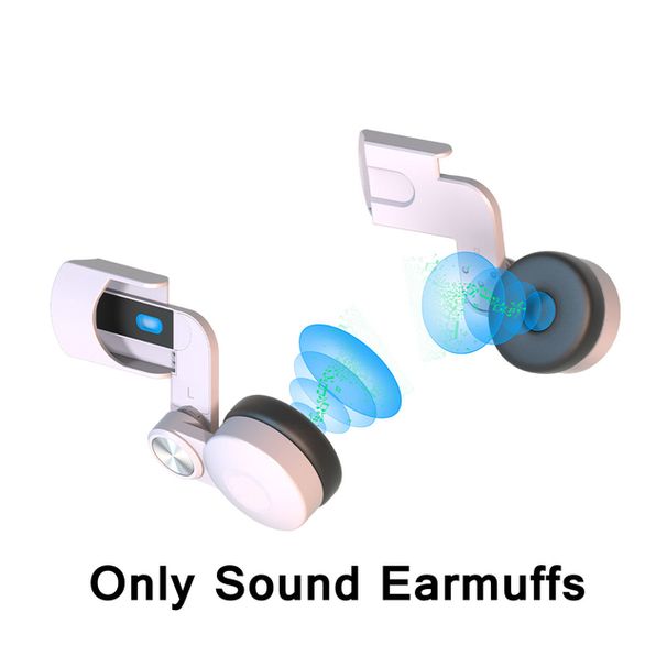 VR Headset Sound Earmuffs for Oculus Quest 2 Elite Strap Adjustable Head Halo Strap Headphones for Oculus Quest 2 Accessories_voghion.com