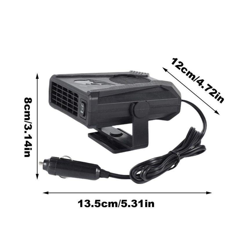 12V/24V 150W Auto Heizung Coog Heizung Fan Tragbare Elektrische Trockner Windschutzscheibe Deing Demister Defroster_voghion.com