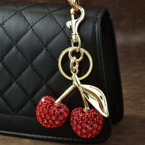 Bag Charm Factory Direktverkaaf Bijouen Voll Diamant Kiischte Bag Schlësselanhänger Uebst Kiischte Moud Anhänger Grousshandel_voghion.com