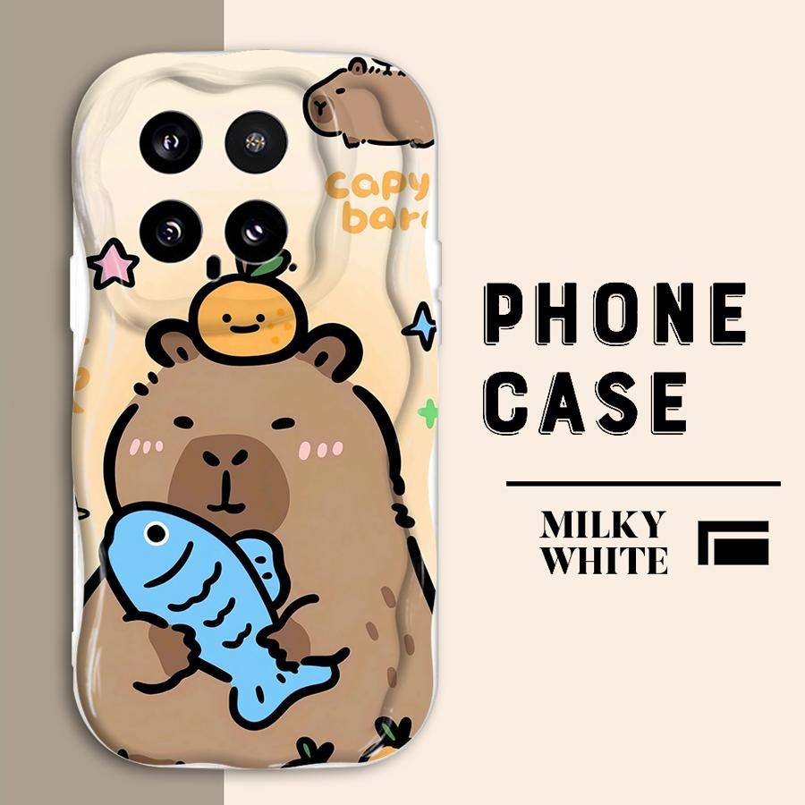 Capybara Cool Phone Case for Xiaomi Mi 11 12 Lite 12T 12T Pro X3 NFC X3 X3 Pro X5 5G Silicone Cover_voghion.com