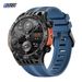 Reloj inteligente LOKMAT ZEUS6 PRO con Bluetooth, luz de llamada, linterna, brújula y pulsera deportiva para exteriores_voghion.com