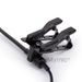 Pas de hoek aan Lavalier Revers Condensator Microfoon Metalen Dubbele Clip 4 Pin Microfoon voor Shure Draadloze Zender 4Pin XLR_voghion.com