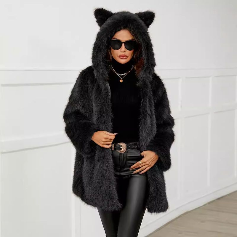Women's Clothing ladies fur coat autumn and winter_voghion.com