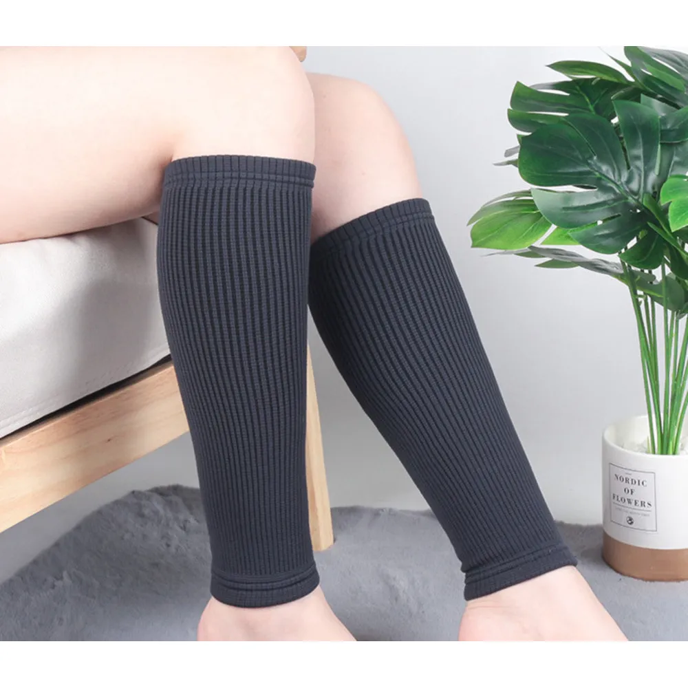 Autumn winter warm knitted thick anti pressure socks for men women, elderly, and elderly with cold leg protection_voghion.com
