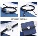 Bracciale in acciaio inossidabile apribile con peli di animali domestici, regolabile, per uomini e donne_voghion.com