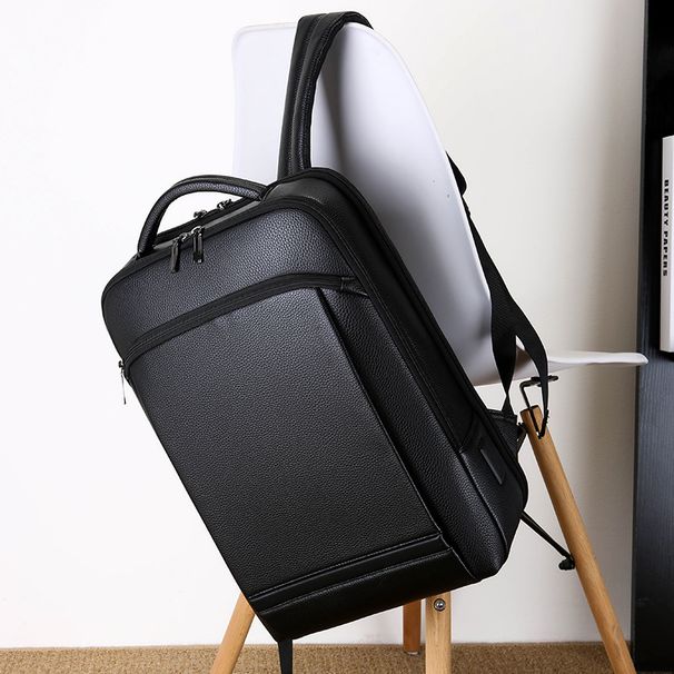 Lagaminai ir krepšiai vyriška verslo kuprinė, nauja, didelės talpos, 15,6 colio, kompiuterio krepšys, biuro kelionių įrankių kuprinė_voghion.com