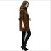 Übergroßer, langer Mantel aus Wollmischung für Damen – Zweireihiger Trenchcoat mit Schalkragen (Schwarz, Grün)_voghion.com
