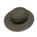 hand-woven ring hat with flat brim, large head circumference, hollow and unisex style, large straw hat for travel photography_voghion.com
