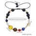 Best Selg Jewelry Universe Galaxy Solar System Eight Planets Agate Natural Stone Adjustable Bracelet_voghion.com
