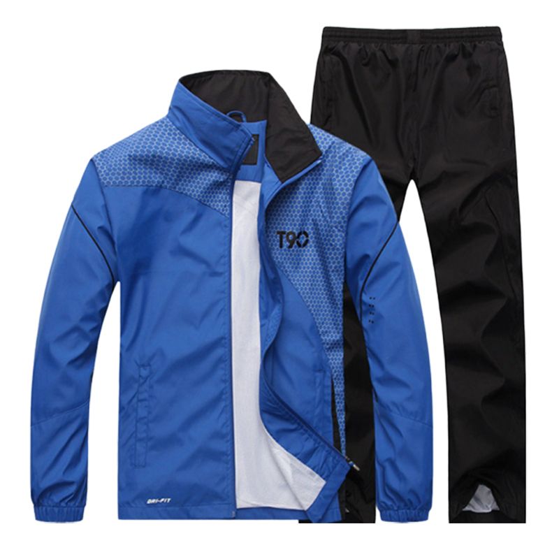 2022 Ny træningsdragt mænd 4XL 5XL 2 todelt tøjsæt Casual sweatshirt Sportstøj Sweatsuit træningsdragt kvinder_voghion.com