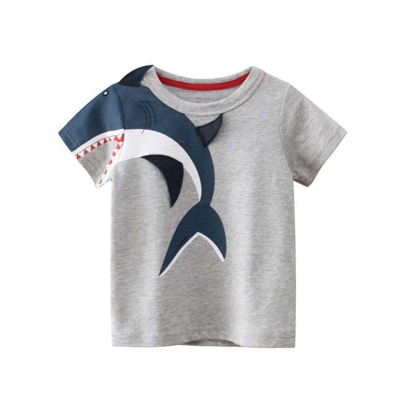 Boys' T-Shirts Short Sleeved T Shirt 27kids Version Of Children's Clothing Boys Baby Clothes_voghion.com