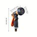 High-pressure Car Wash Water Gun, Multi-functional Household Garden High-pressure Water Gun - 8 Spray Adjustment Modes - Small Rinsing Nozzle_voghion.com
