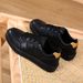 Unbeatable Quality New Flat White With Leather Surface, Casual Single Low Top Student Lightweight And Versatile Travel Soft Soled Shoes,_voghion.com