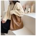 Women’s Bags Shiling Soft Leather Large Capacity Leisure Versatile Magnetic Buckle Comfortable Shoulder Bag Bag_voghion.com