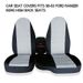 Passend für 98-03 Ford RANGER Autositzbezug 60/40 Lenkkraft Hohe Rückenlehne_voghion.com