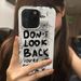 Custodia protettiva rigida Digitex Don't Look Back Niche adatta per iPhone 14 Pro Max 12/11, adatta per uomini X._voghion.com