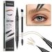 Makeup Hellokiss Two Pronged Eyebrow Pencil Waterproof And Sweat Proof Wild Eyebrow Double Headed 2in1 Eyebrow Pencil Liquid_voghion.com
